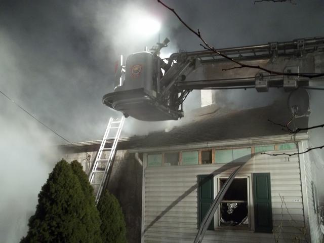 Engine and Tower Goes to Exeter Twp. - Birdsboro-Union Fire Department
